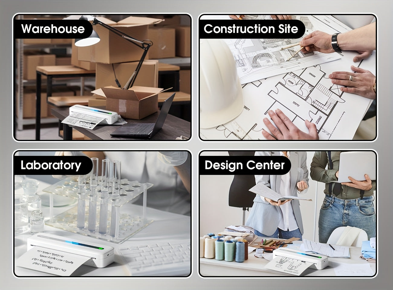 Orexy™ Portable Wireless  Thermal  Printer with  Upgraded  Thermal Paper- For Business Travel