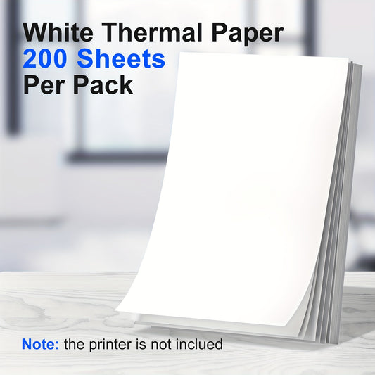Orexy™ 8.5" X 11" Thermal Printer Paper, For Advanced Thermal Printing, 200 Sheets