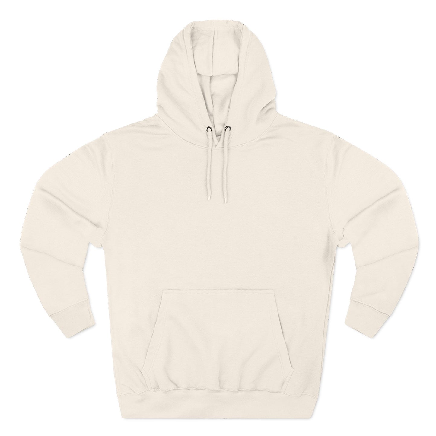 Three-Panel Fleece Hoodie