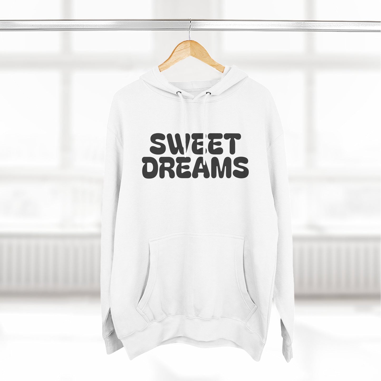 Sweet Dreams Fleece Hoodie, Cozy Halloween Hoodie, Cute Ghost Hoodie, Relaxing Sweatshirt, Gift for Halloween Lovers