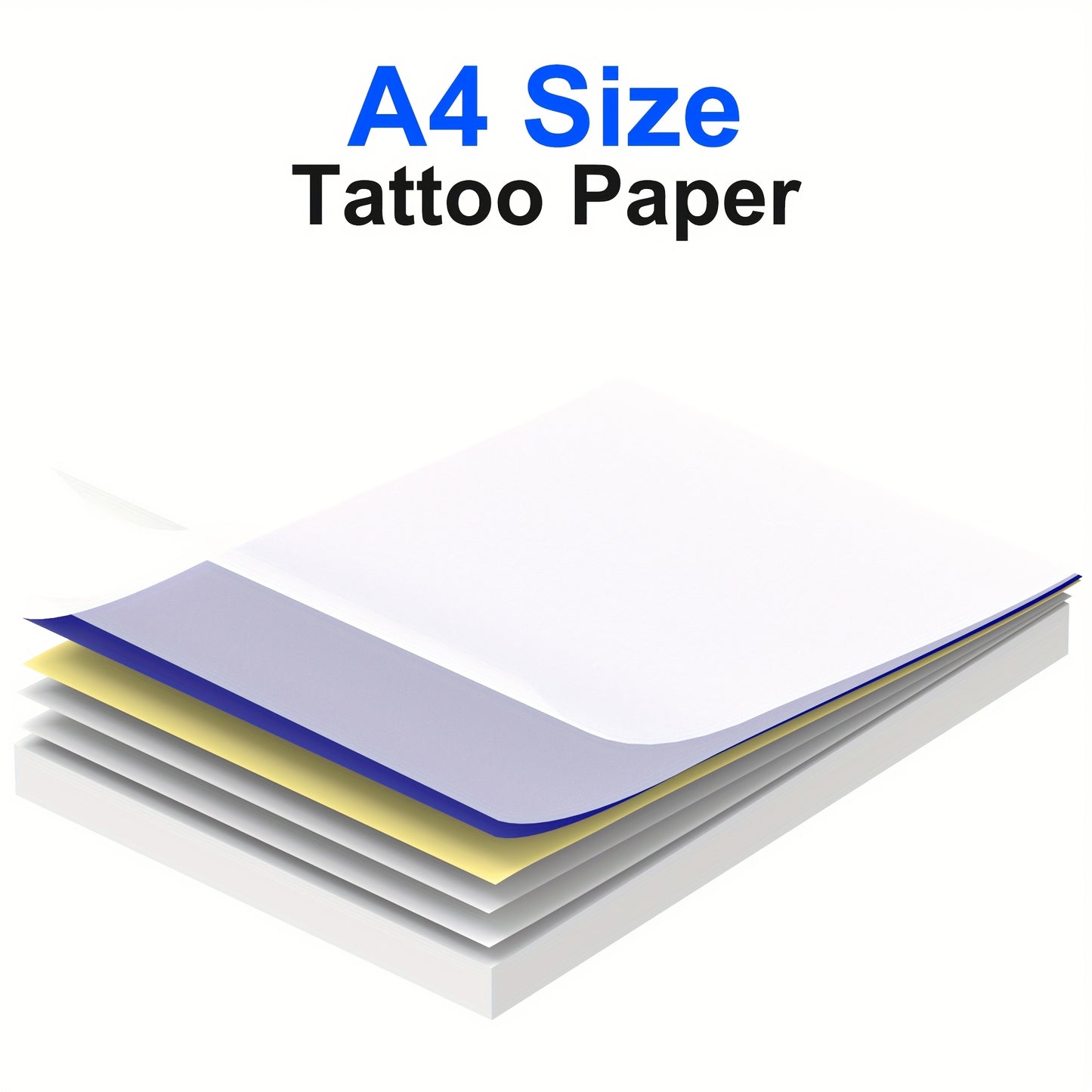 Orexy™ 8.5*11-Inch A4 Print Paper - 100-Sheet Thermal Paper/ 100-Sheet Tattoo Paper