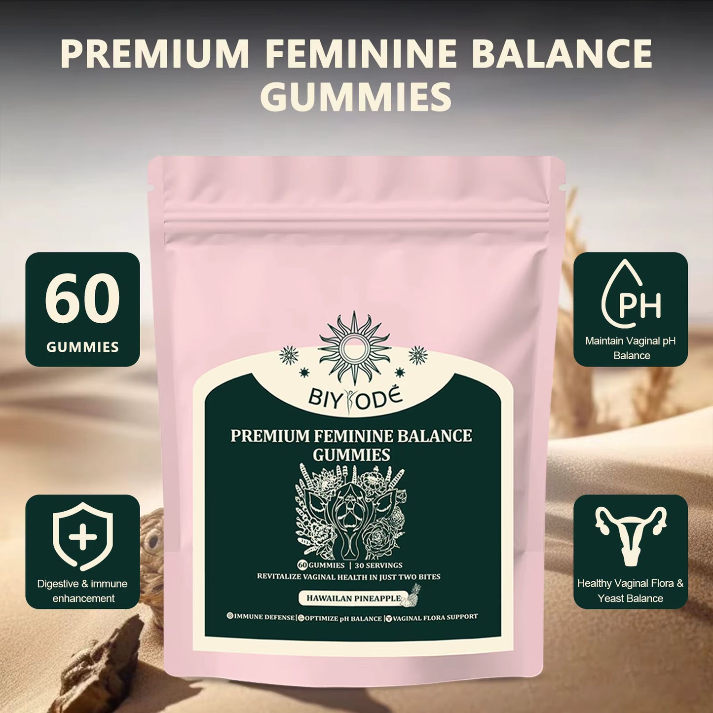 Elite Feminine Balance Gummies-The Highest rated Premium  Formula.