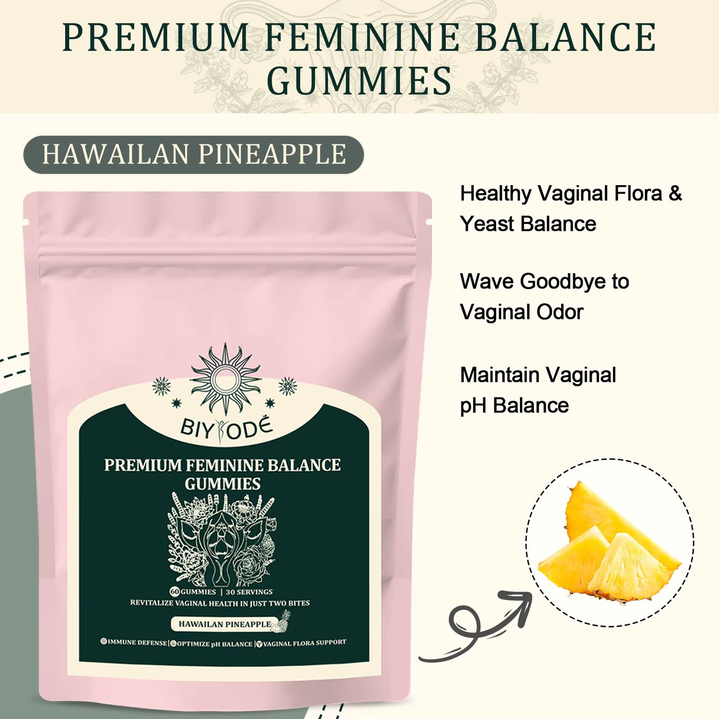 Elite Feminine Balance Gummies-The Highest rated Premium  Formula.