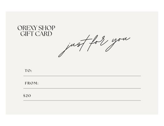 Orexyshop™ Gift card
