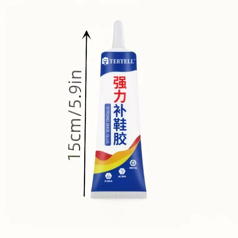 Professional Shoe Repair Glue (60ml) | Strong elastic adhesive for sports shoes, synthetic leather and accessories.