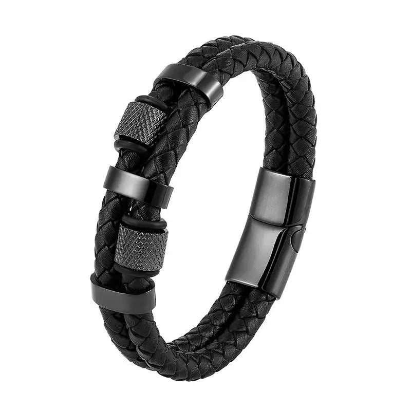 Orexy™ Titan’s Fortune spiritual and fashion Leather Bracelet