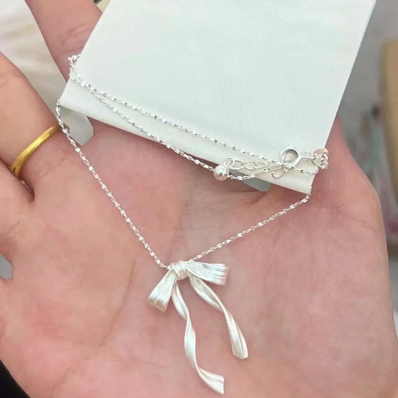 Orexy™ 2025  Women's  Double Layer Pearl Necklace