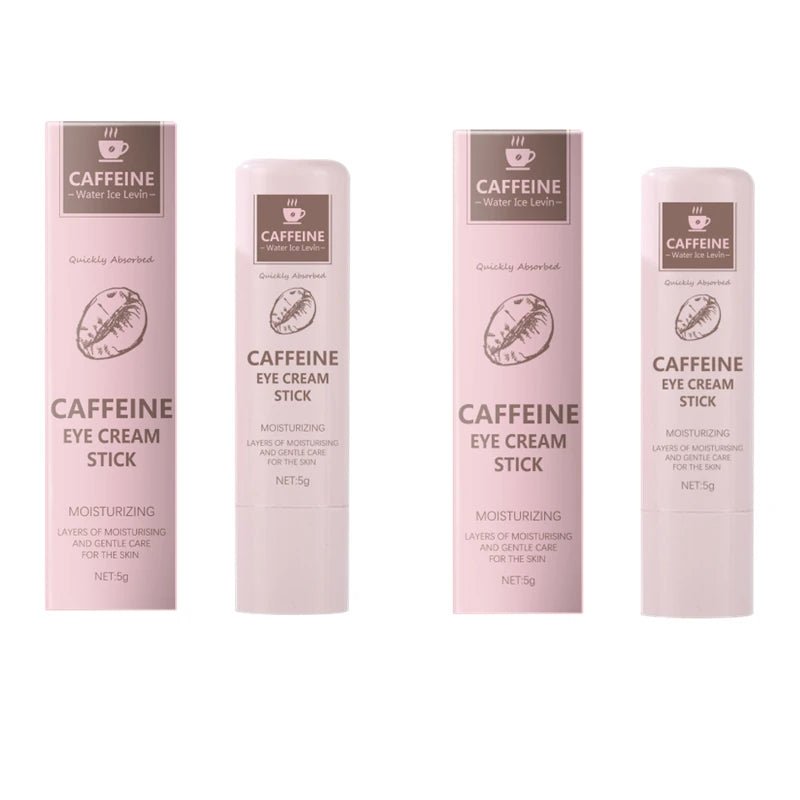Caffeine eye cream stick nourishes the skin, improves fine lines, relieves eye bags and dark circles, and brightens the eye skin