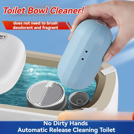 5-Pack Automatic Toilet Bowl Cleaner – Modern Design & Lasting Freshness