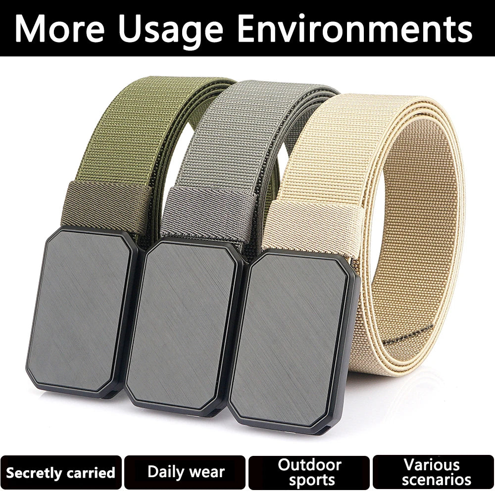 TUSHI™ Magnetic Quick-Release Tactical Belt – Built for Power, Designed for Performance