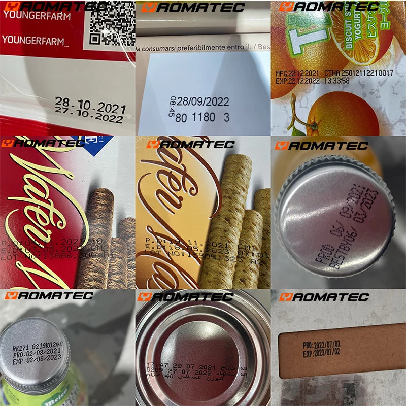 Orexy™ Industrial Handheld Inkjet Printer – Portable Coding & Marking Gun with HD Touchscreen and Quick-Dry Ink for High-Precision Printing"