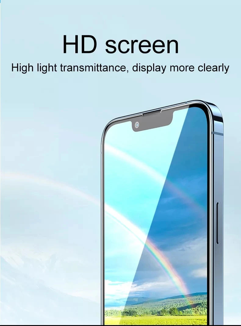 9D Tempered Glass 1-5PCS for iPhone 17/16/15/14/13/12/11 Pro Max, X/XS/XR/14/15/16/17 Plus - HD Screen Protector!
