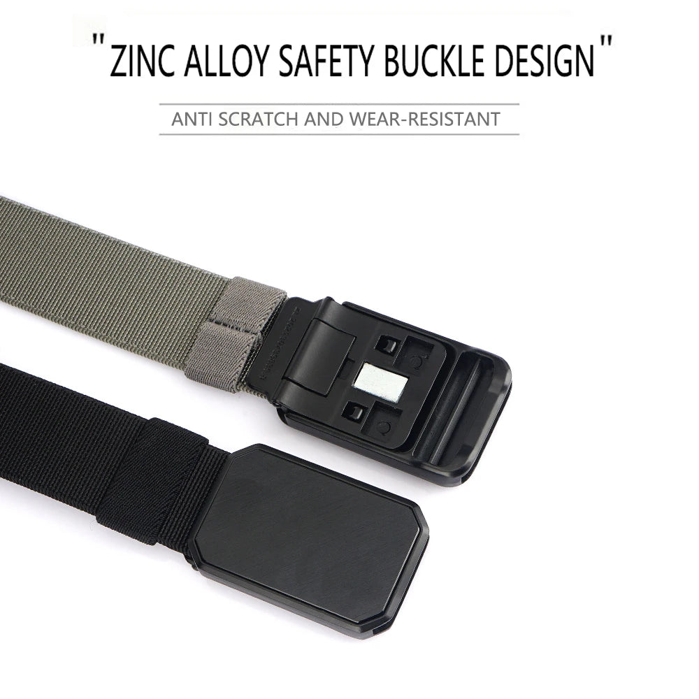 TUSHI™ Magnetic Quick-Release Tactical Belt – Built for Power, Designed for Performance