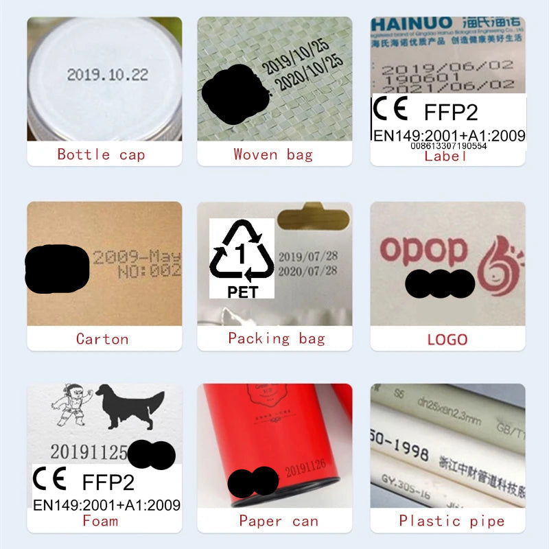 Orexy™ Industrial Handheld Inkjet Printer – Portable Coding & Marking Gun with HD Touchscreen and Quick-Dry Ink for High-Precision Printing"