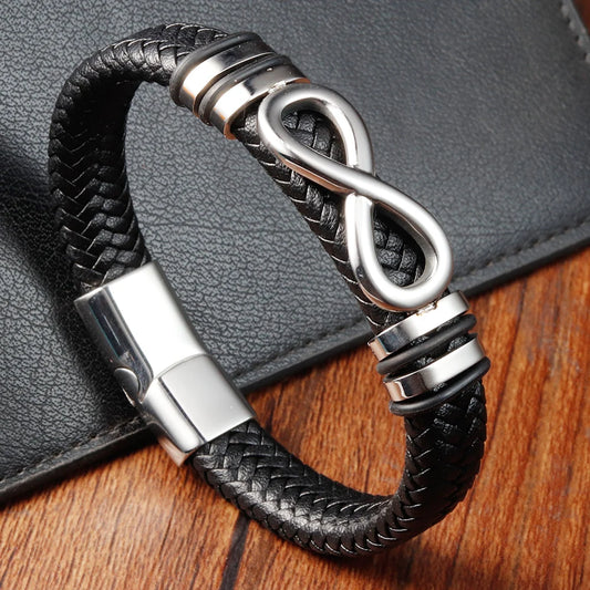 Orexy™ Emperor’s Charm Leather Bracelet – Manifest Strength, Attract Success.