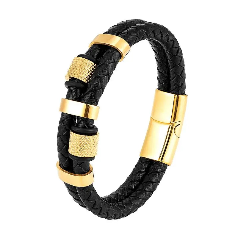 Orexy™ Titan’s Fortune spiritual and fashion Leather Bracelet