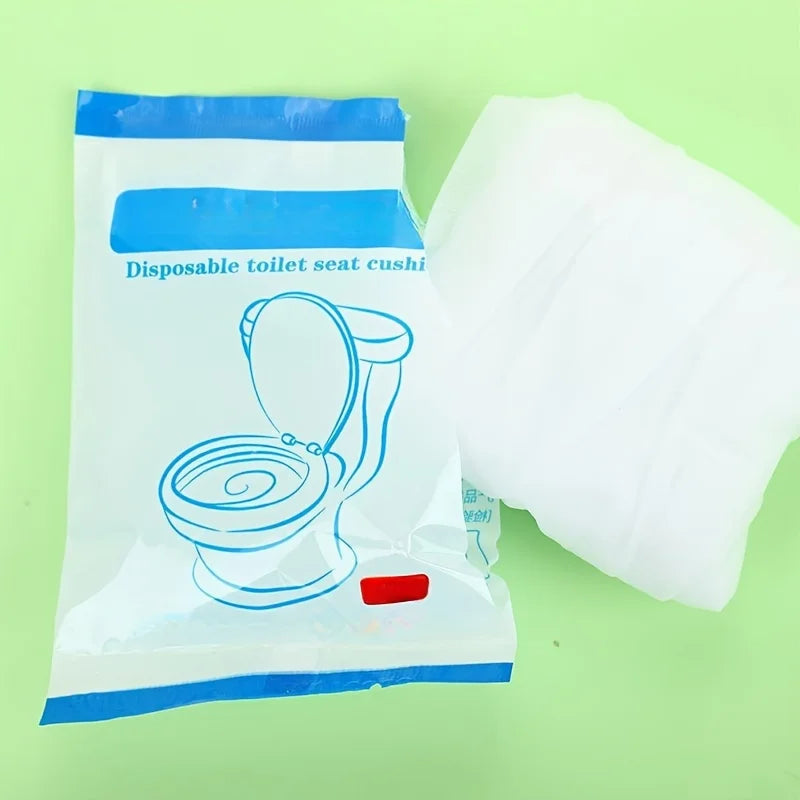 20pcs Portable Disposable  Waterproof Toilet Seat Covers