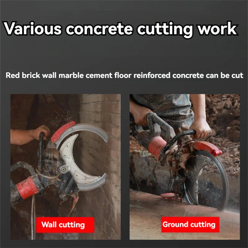 Concrete And Bricks High Frequency Brushless Ring Saw -- Wall Cutting Machine