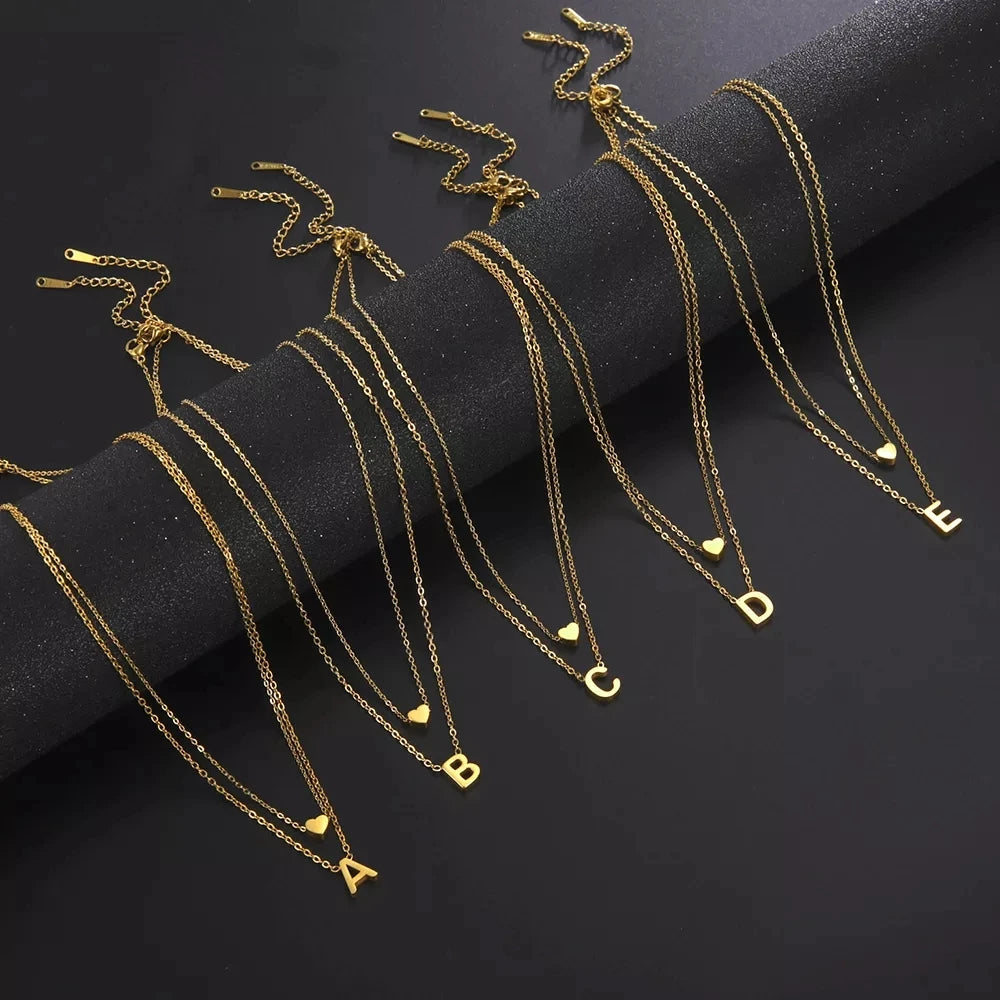 Orexy™ Minimalist Initial A-Z Letter Necklace for Women