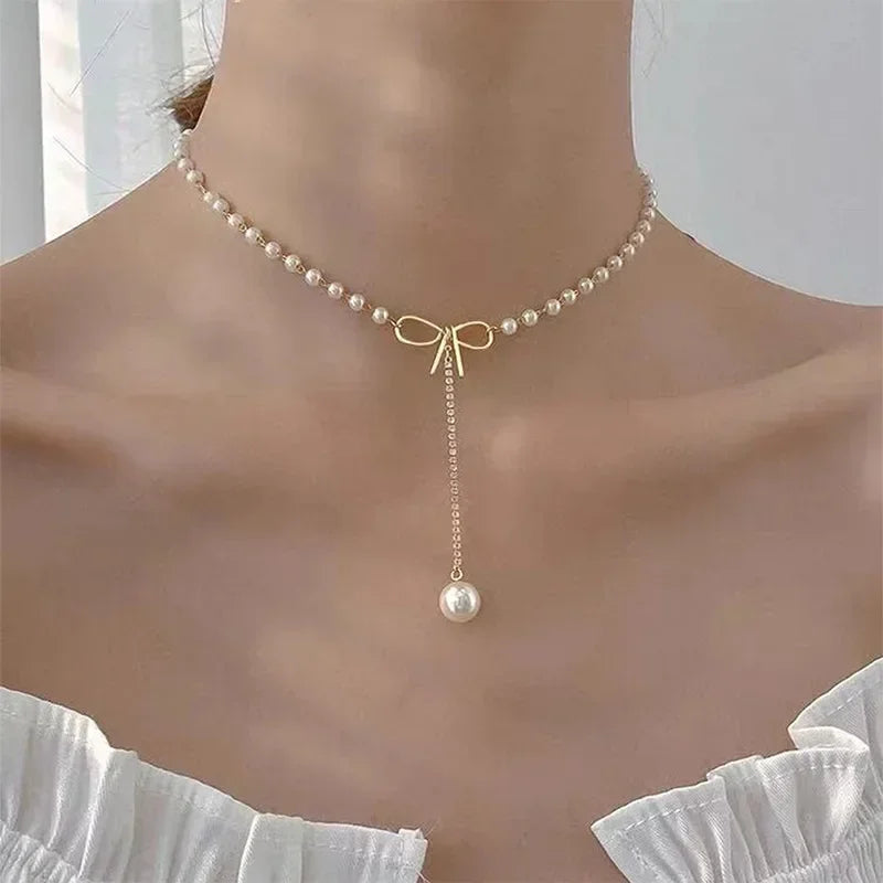 Orexy™ 2025  Women's  Double Layer Pearl Necklace