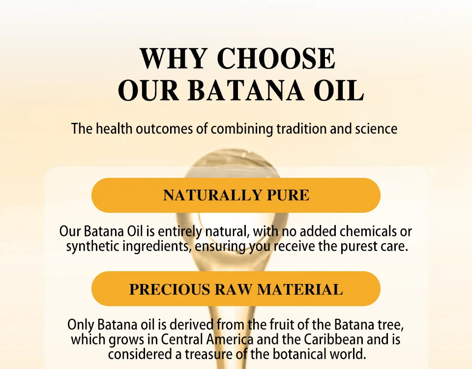 Hair Growth Batana Oil Serum Fast Growing Hair Essential Oil Beauty Hair Care Anti-Hair Loss Essence Natural Repair Damaged Hair