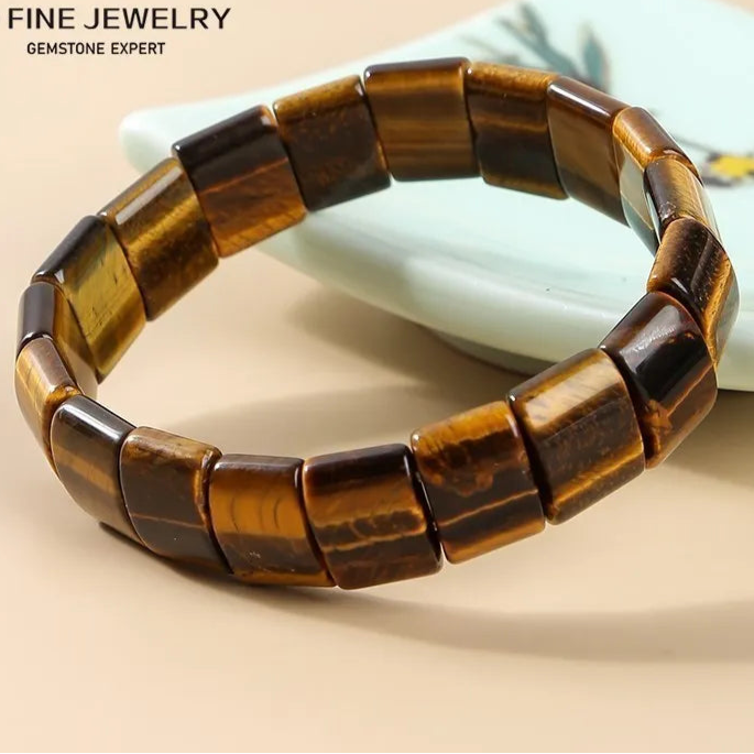 Orexy™ Natural Tiger Eye Energy Bracelet  For Balance, Strength & Vitality