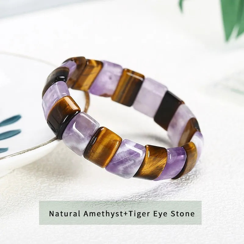 Orexy™ Natural Tiger Eye Energy Bracelet  For Balance, Strength & Vitality