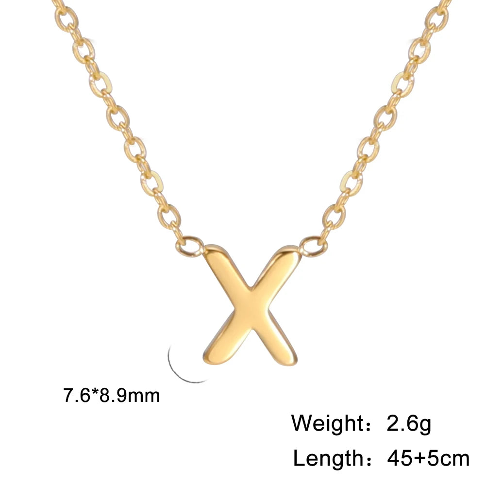 Orexy™ Minimalist Initial A-Z Letter Necklace for Women