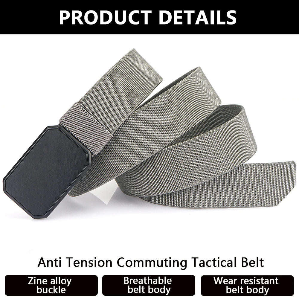 TUSHI™ Magnetic Quick-Release Tactical Belt – Built for Power, Designed for Performance