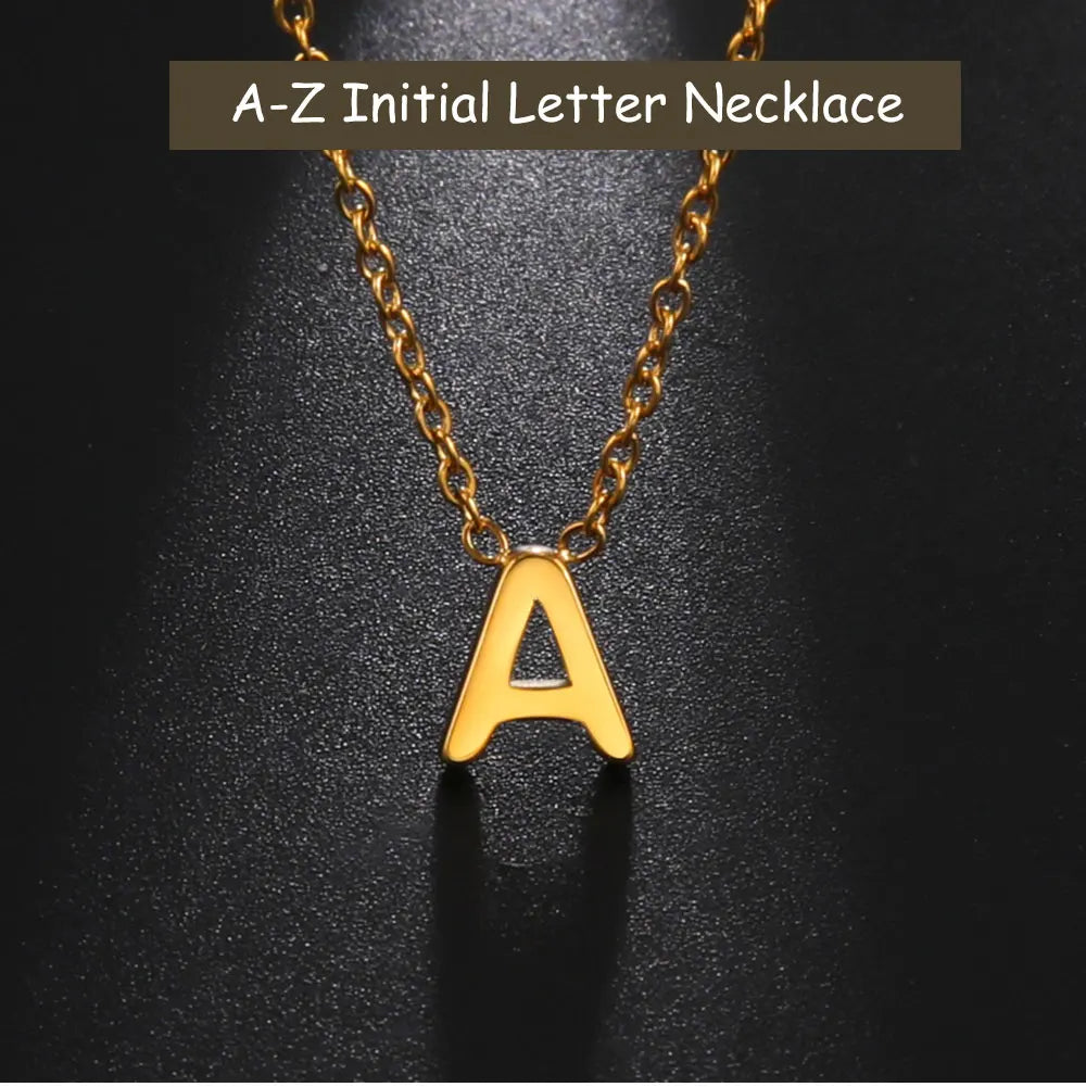 Orexy™ Minimalist Initial A-Z Letter Necklace for Women