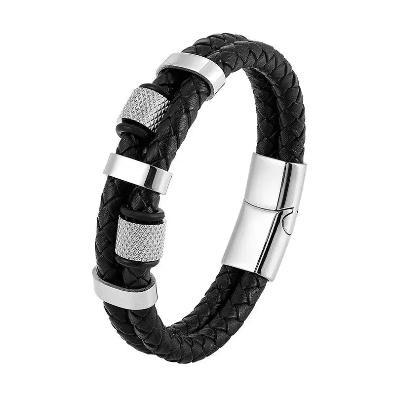 Orexy™ Titan’s Fortune spiritual and fashion Leather Bracelet
