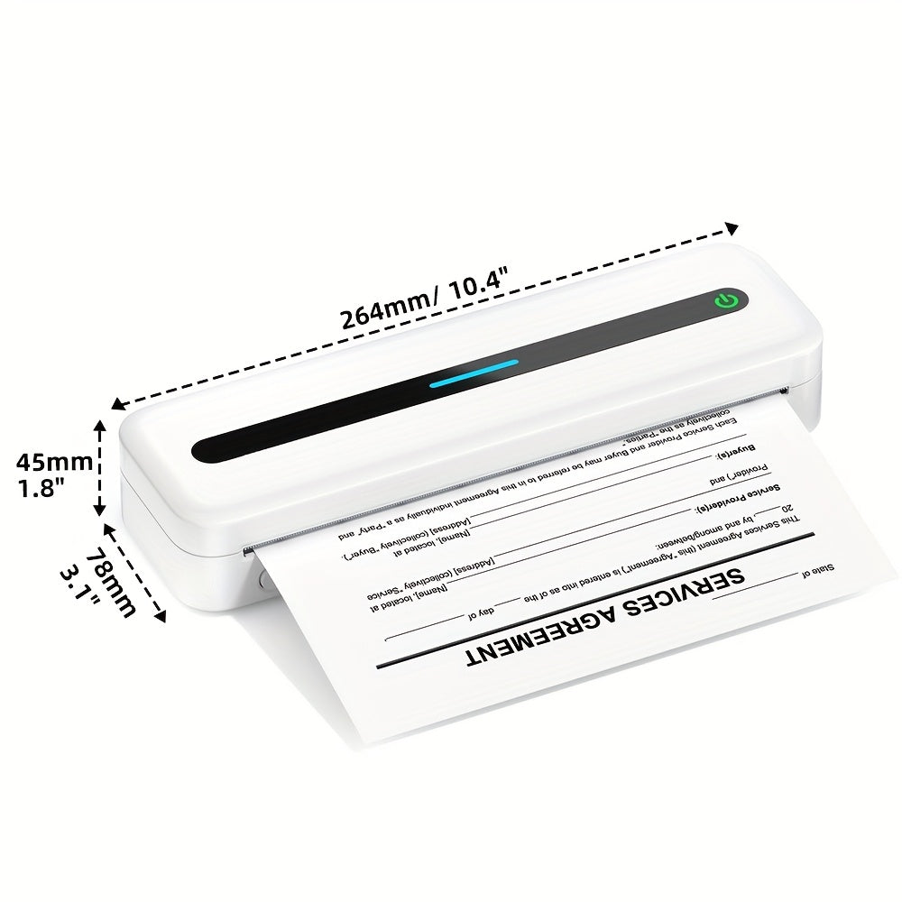 Orexy™ Portable Wireless  Thermal  Printer with  Upgraded  Thermal Paper- For Business Travel