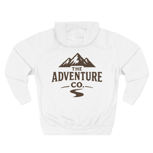 Three-Panel Fleece Hoodie