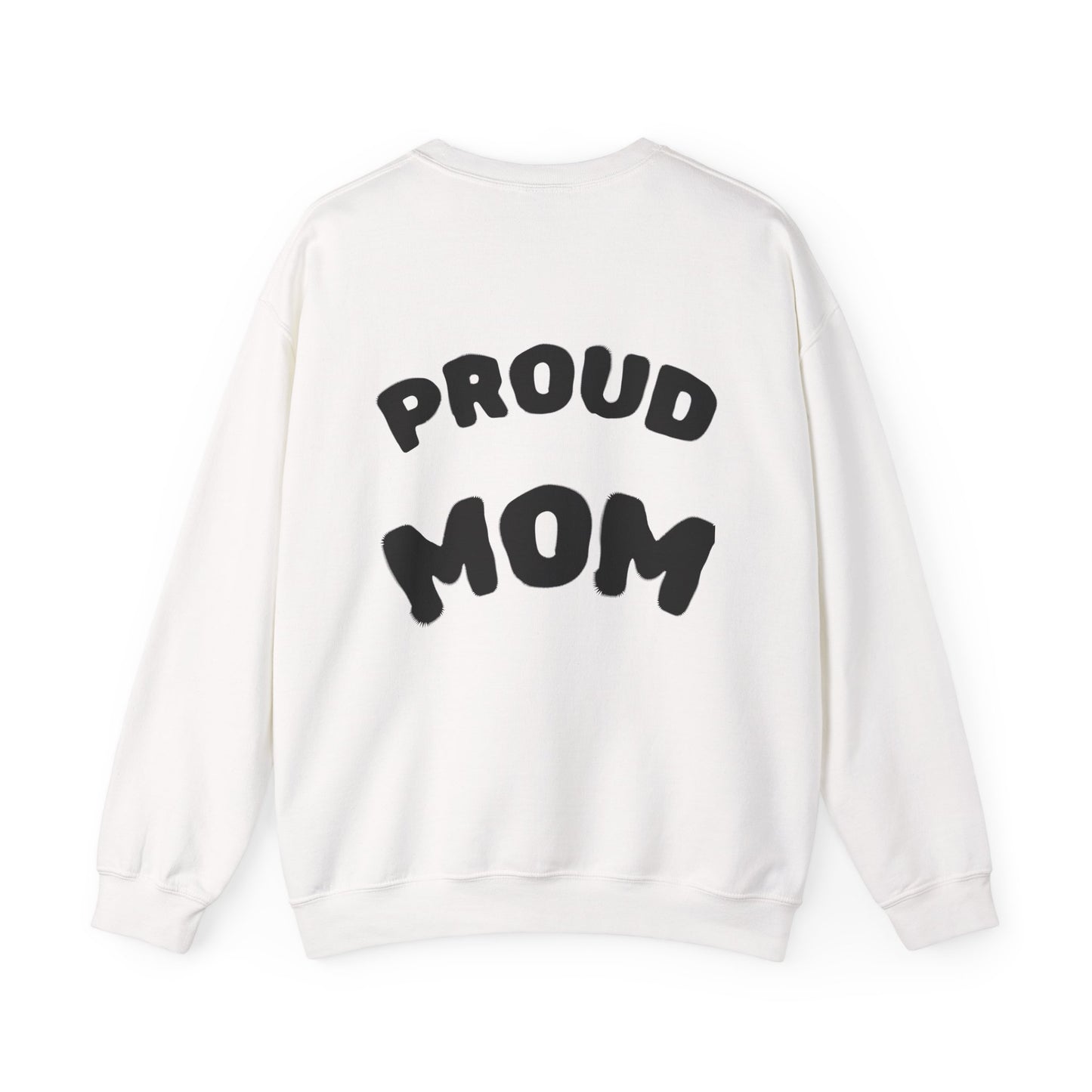 Crewneck Sweatshirt – 'New Day' Bold Back Graphic, Casual Positive Vibe