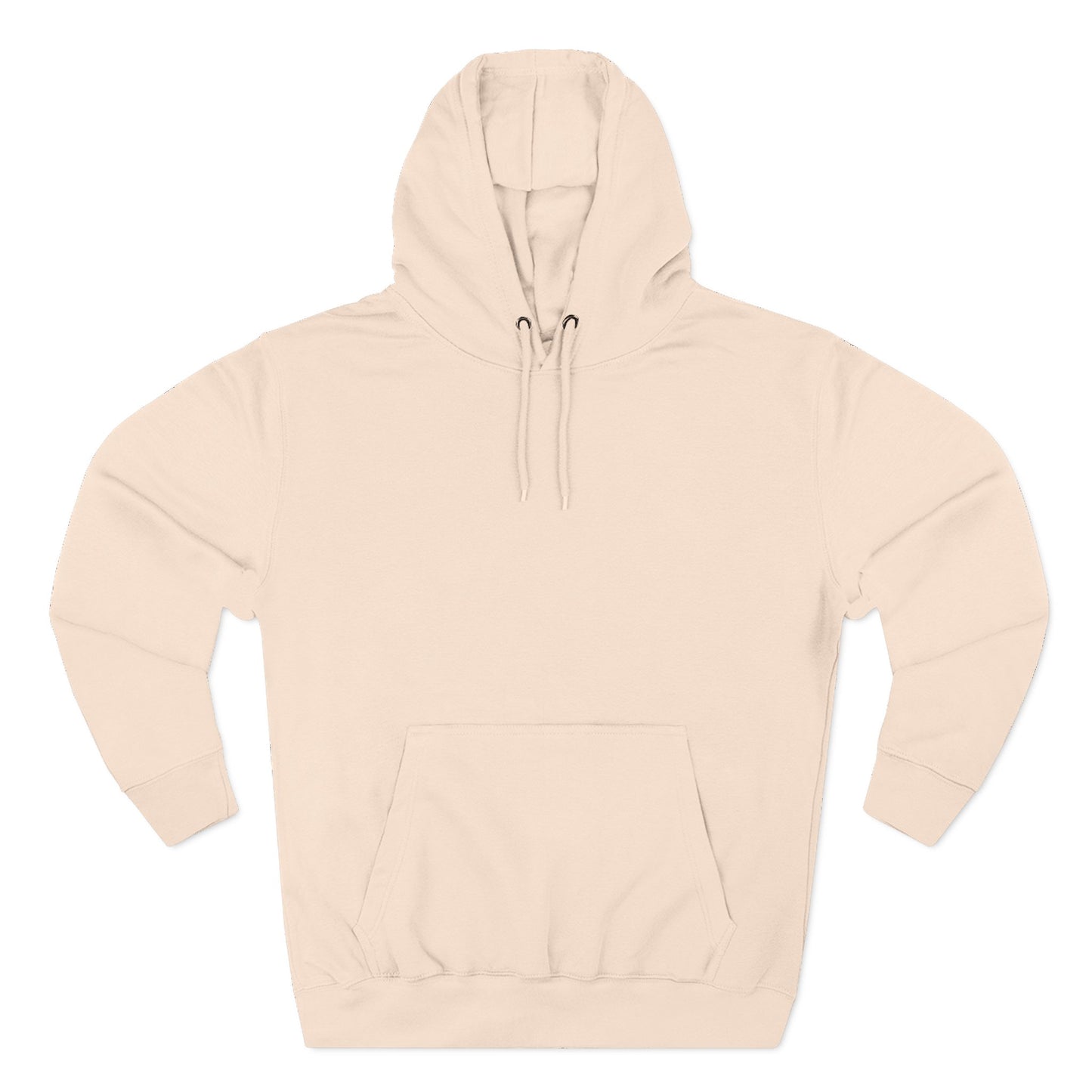 Three-Panel Fleece Hoodie