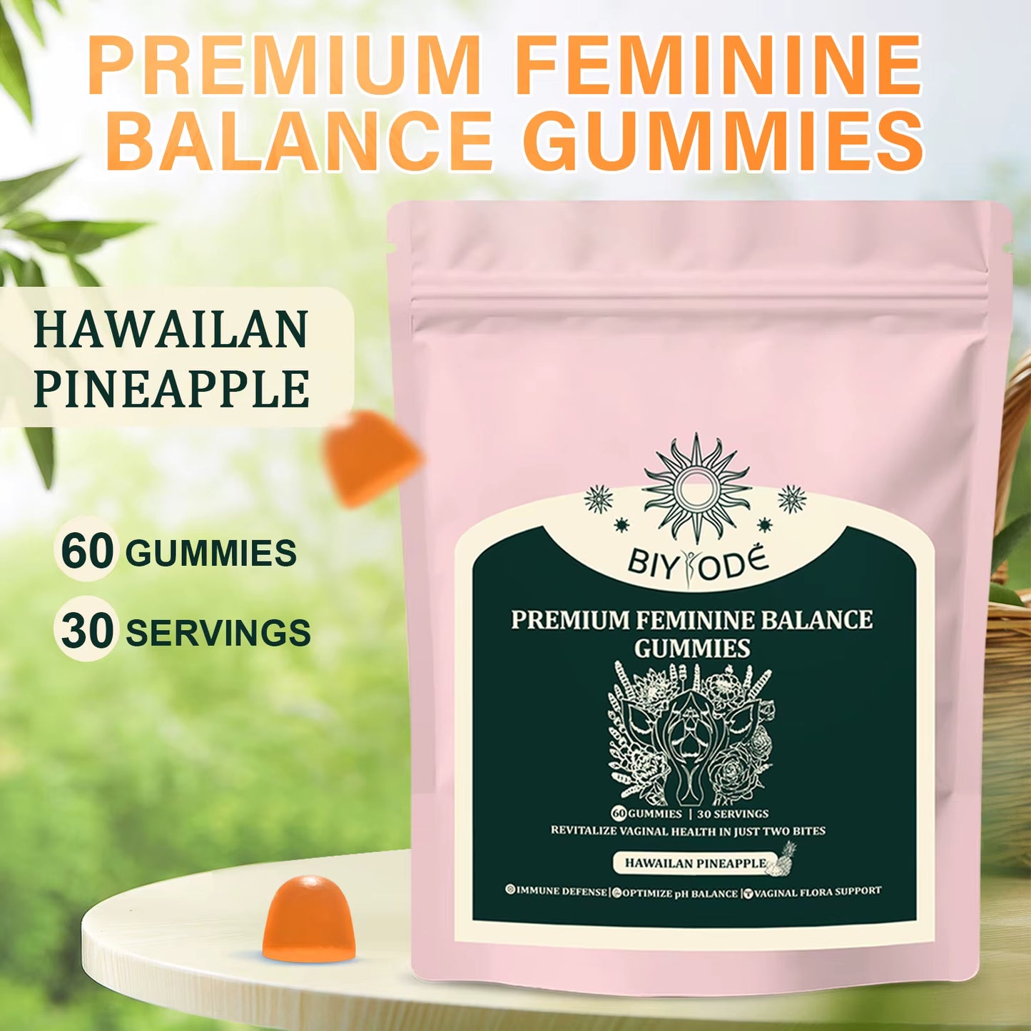 Elite Feminine Balance Gummies-The Highest rated Premium  Formula.