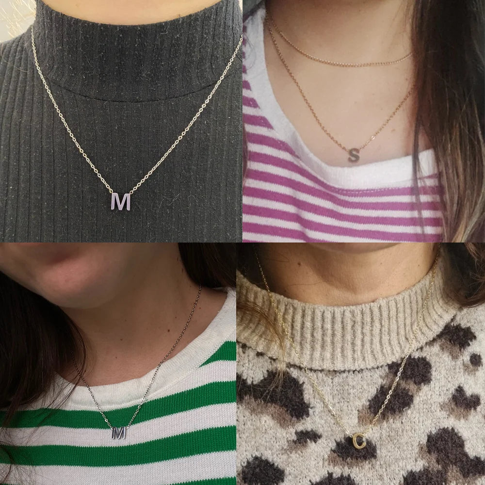 Orexy™ Minimalist Initial A-Z Letter Necklace for Women