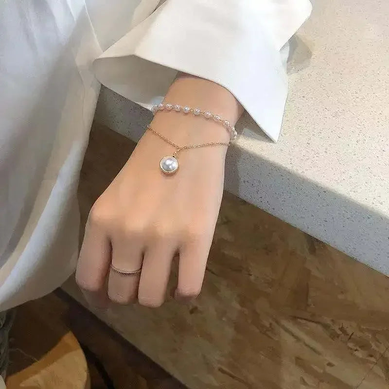 Orexy™ 2025  Women's  Double Layer Pearl Necklace