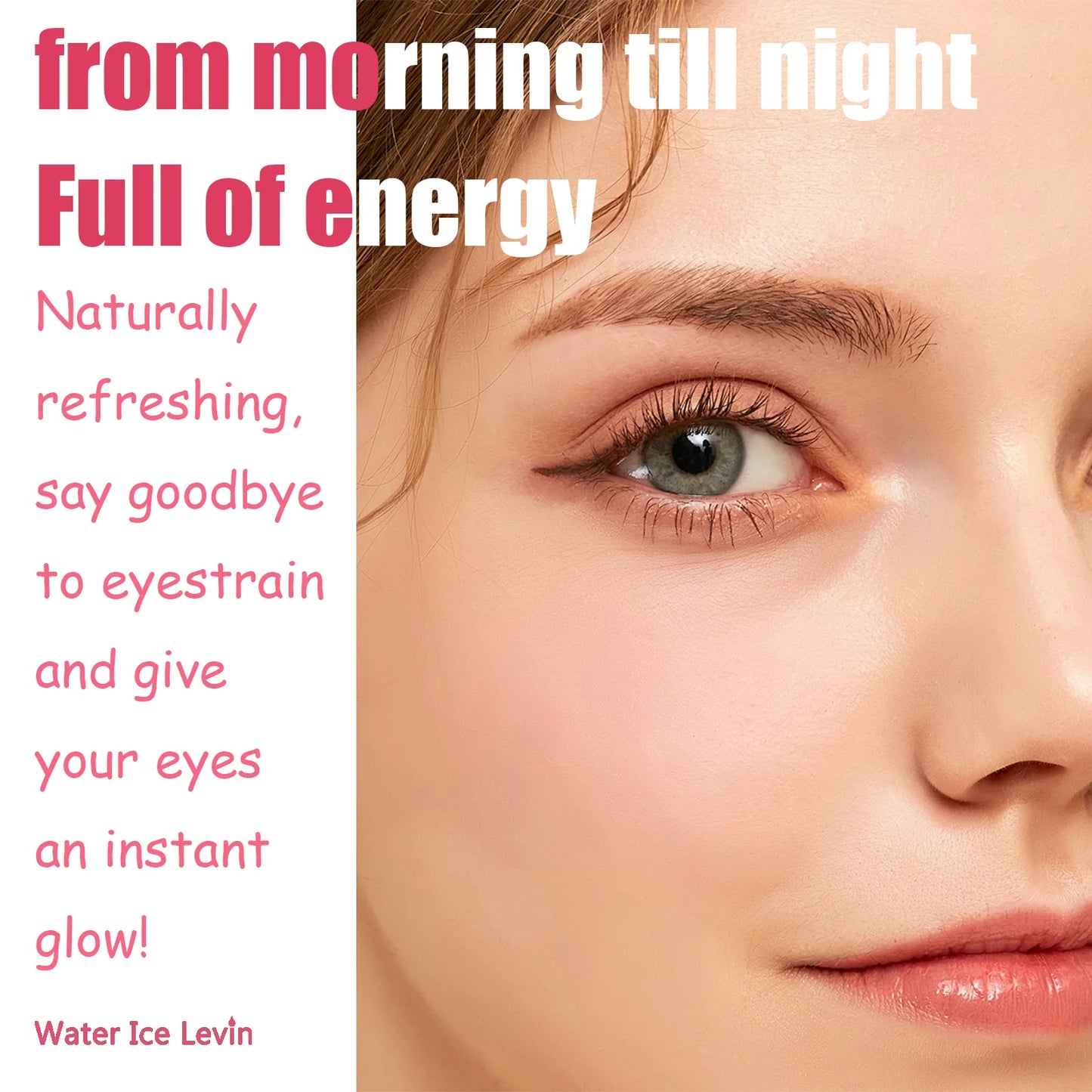 Caffeine eye cream stick nourishes the skin, improves fine lines, relieves eye bags and dark circles, and brightens the eye skin