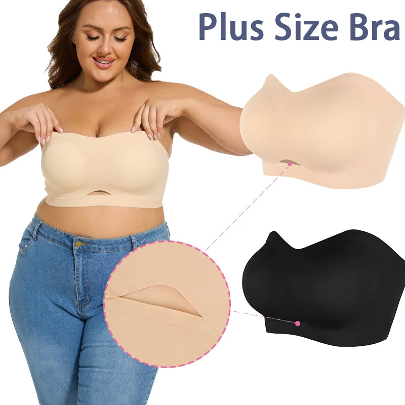 Push Up Bra for Woman  Sexy Plus Size  Soft Breathable and wire free Bra