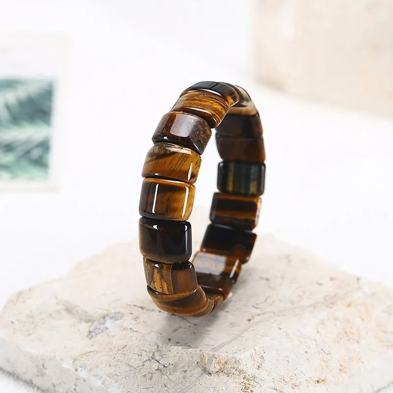 Orexy™ Natural Tiger Eye Energy Bracelet  For Balance, Strength & Vitality