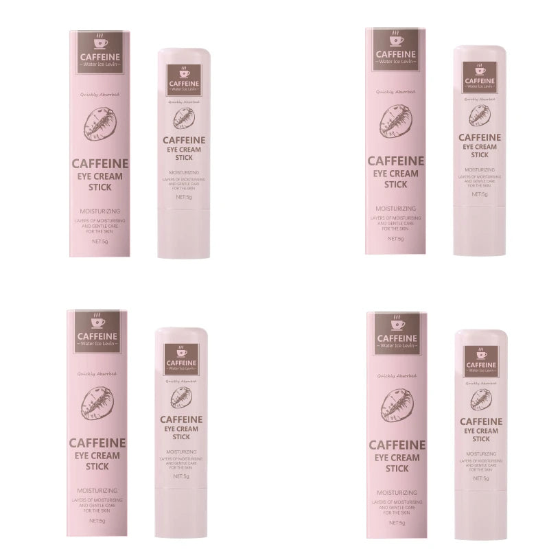Caffeine eye cream stick nourishes the skin, improves fine lines, relieves eye bags and dark circles, and brightens the eye skin