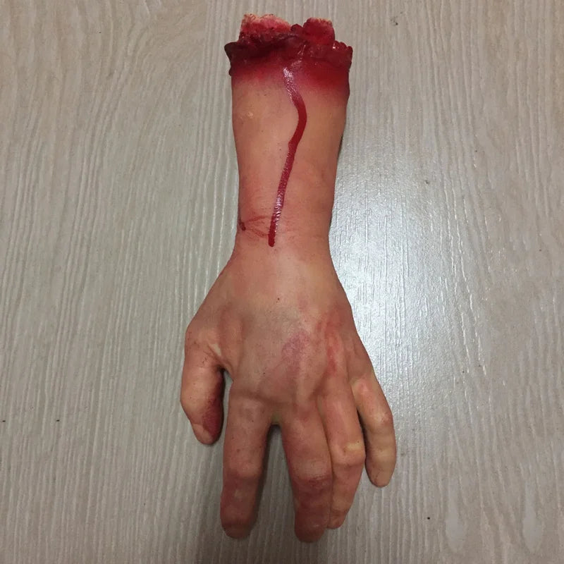Halloween Decor Horror Props Bloody Broken Finger Eyeball Ear Tricky Toy Fake Body Organs for Haunted House Party Supplies