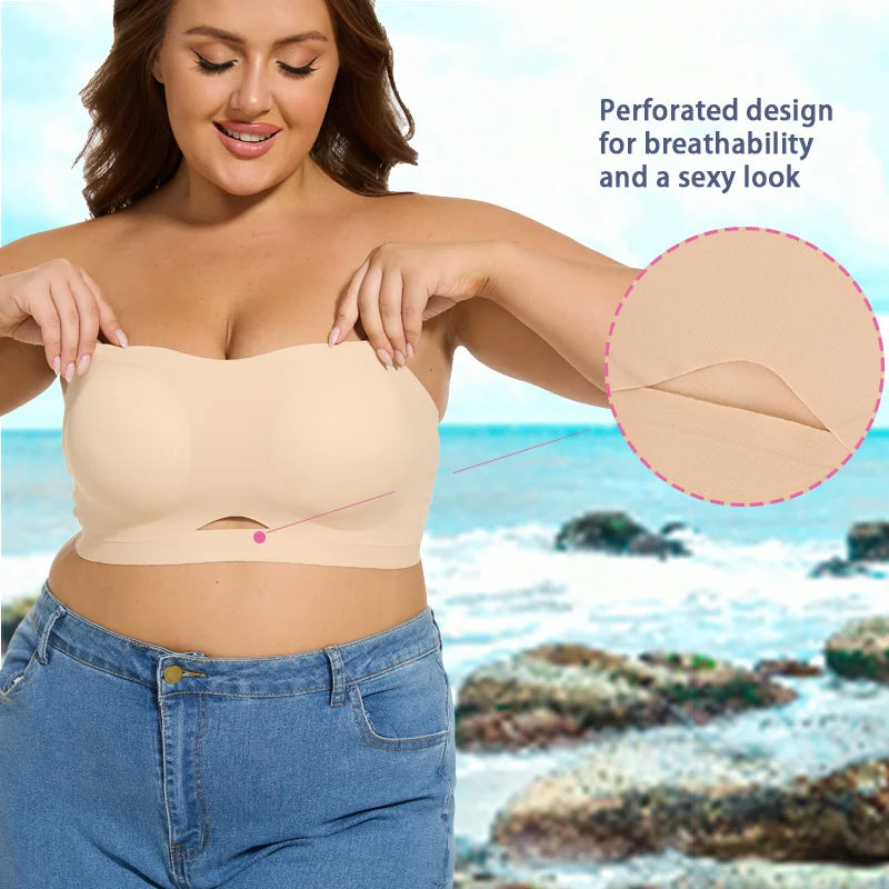 Push Up Bra for Woman  Sexy Plus Size  Soft Breathable and wire free Bra