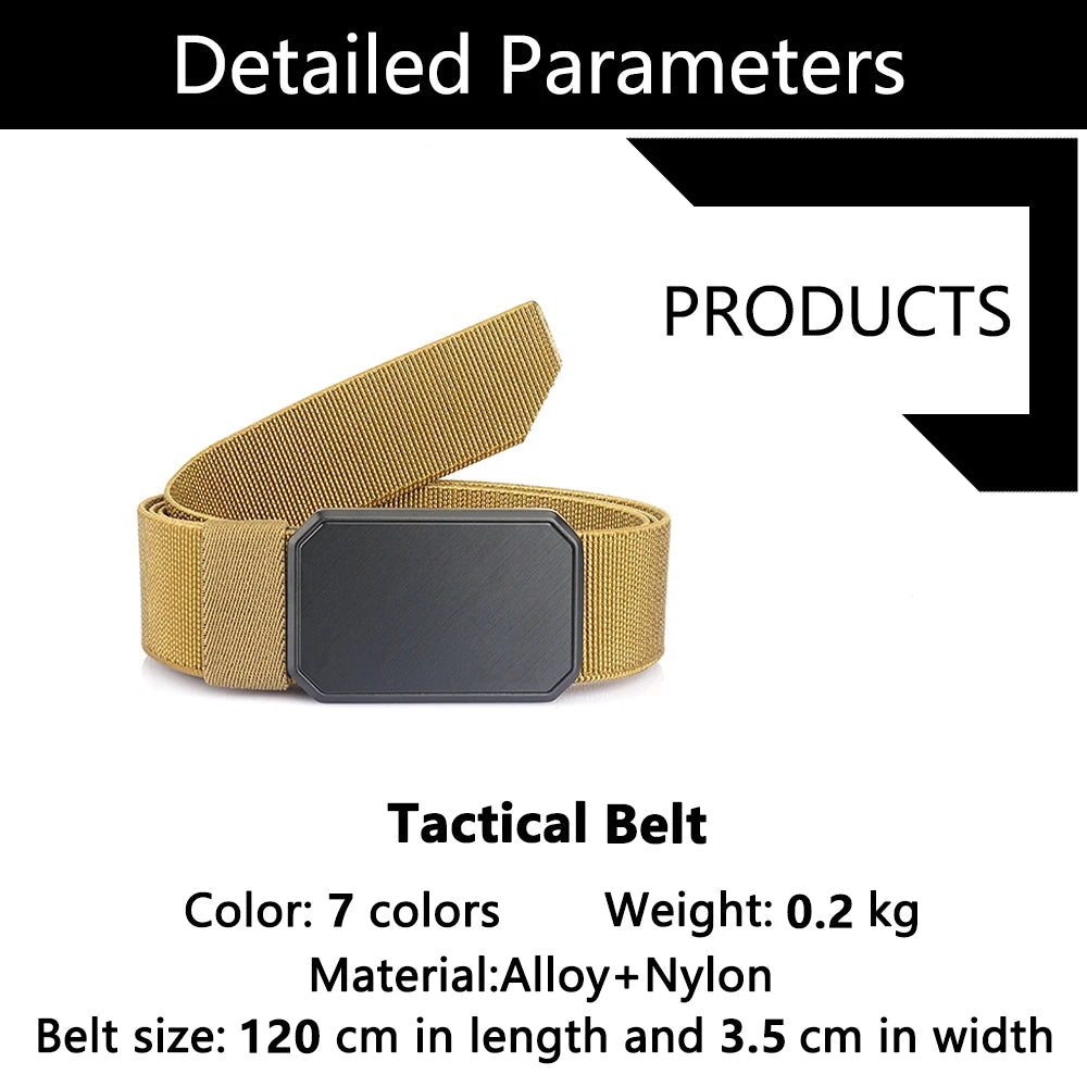 TUSHI™ Magnetic Quick-Release Tactical Belt – Built for Power, Designed for Performance