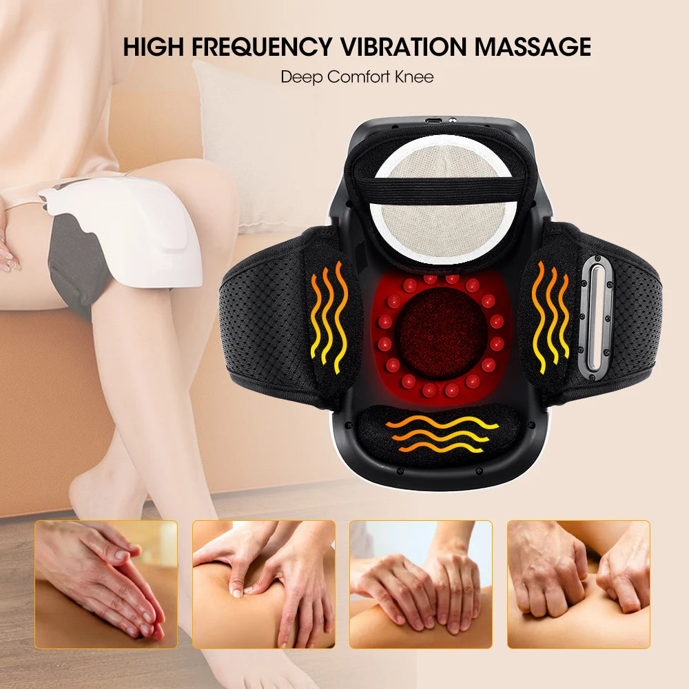 Hot Compress Electric for Knee and Massagers Relief for Swelling Stiff Joints and Muscles