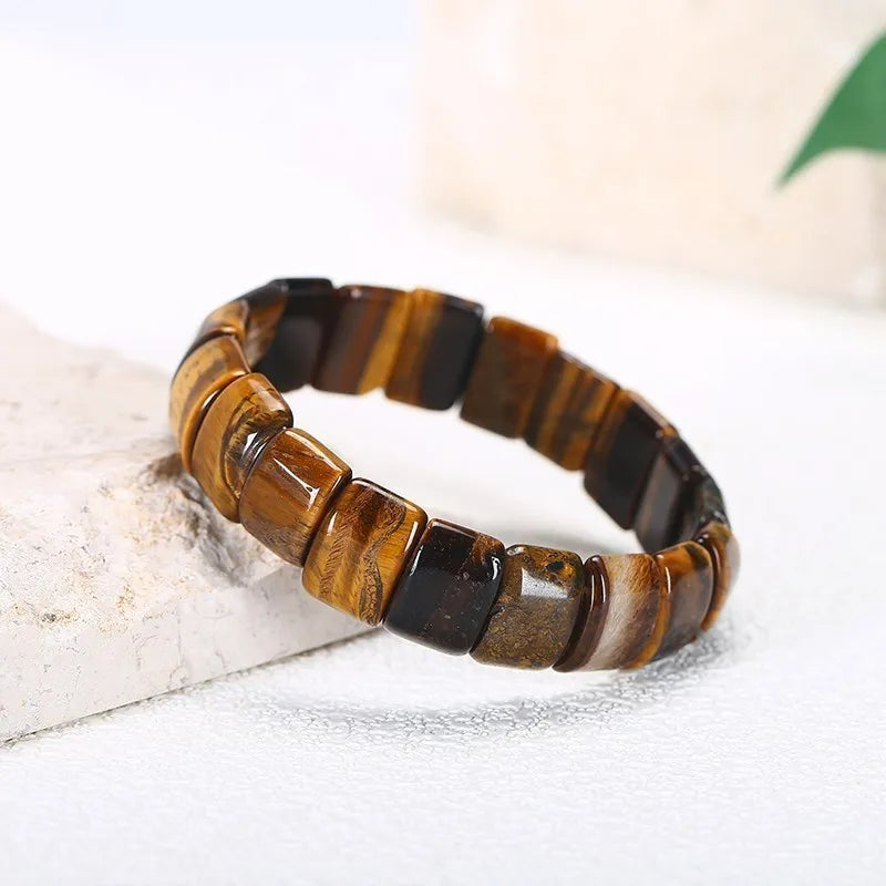 Orexy™ Natural Tiger Eye Energy Bracelet  For Balance, Strength & Vitality