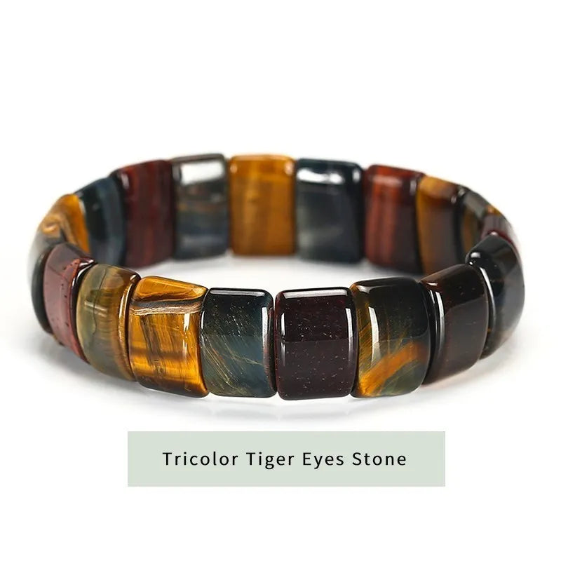 Orexy™ Natural Tiger Eye Energy Bracelet  For Balance, Strength & Vitality