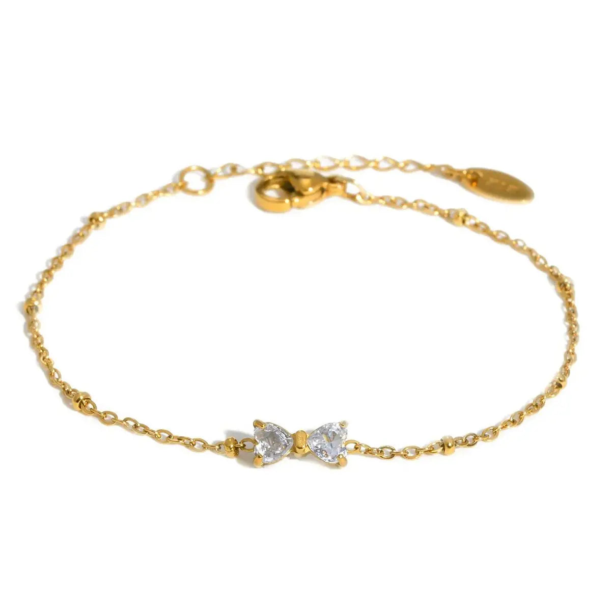 Orexy™ Zircon Bow Waterproof Bracelet for Women