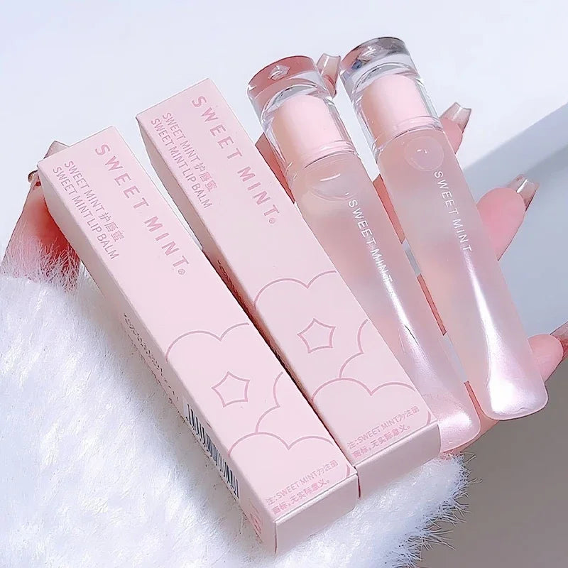 Jelly Lip Gloss Long Lasting Mirror Water Lip Glaze Colored Moisturizing Lipstick Crystal Shiny Lip Tint Korean Lips Care Makeup